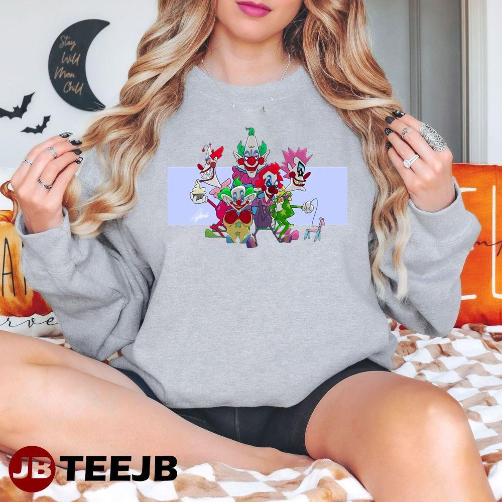 Color Clowns Joker Halloween TeeJB Unisex Sweatshirt