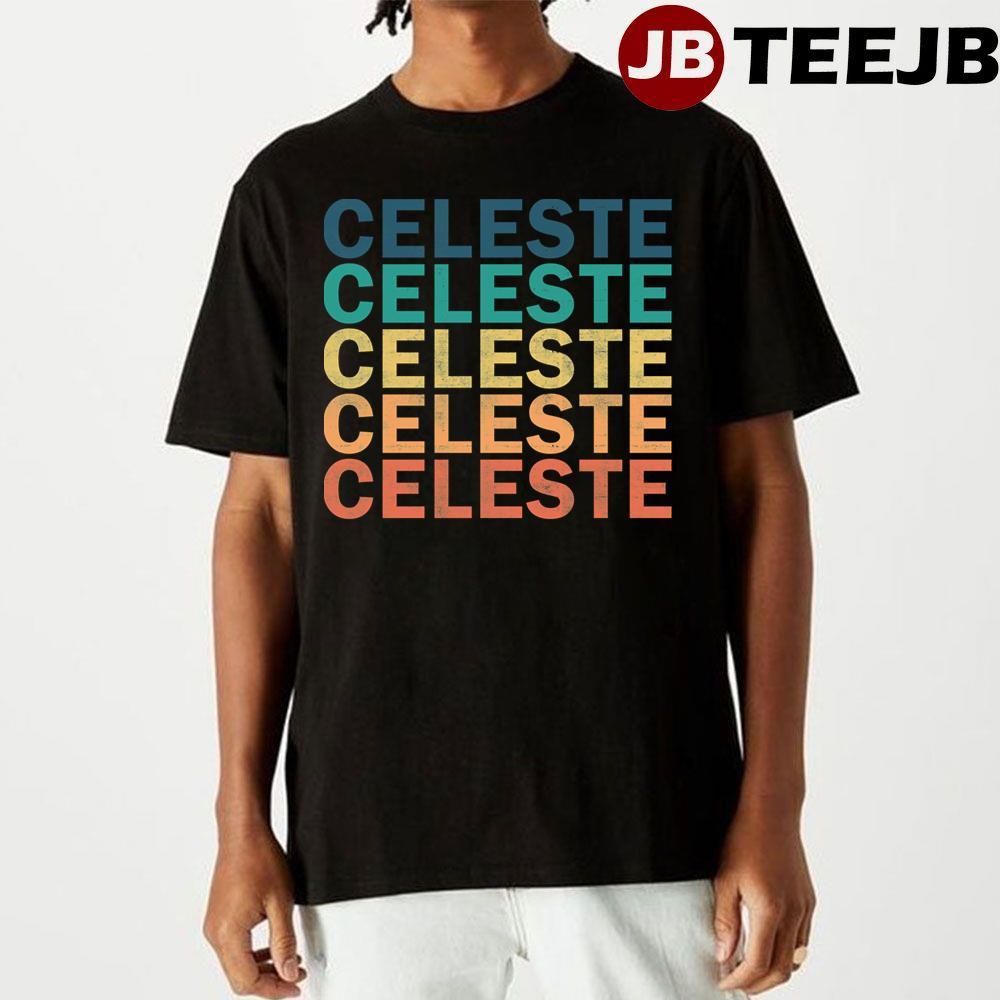 Color Text Celeste Logo TeeJB Unisex T-Shirt