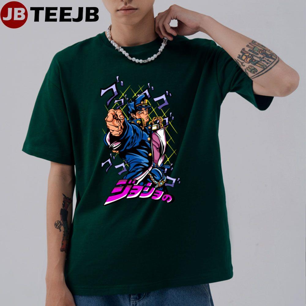 Cool Kujo Jotaro Jojo’s Bizarre Adventure Anime Manga TeeJB Unisex T-Shirt