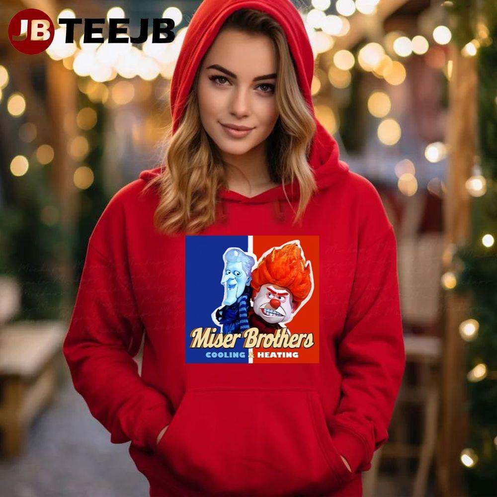 Cooling & Heating The Year Without A Santa Claus Christmas TeeJB Unisex Hoodie