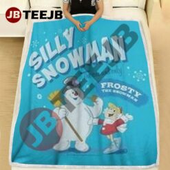 Cute Frosty The Snowman 6 Blanket