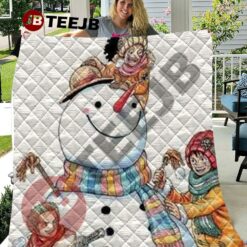 Cute One Piece Manga Christmas 2 Quilt