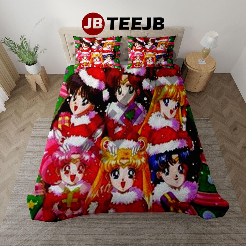 Cute Sailor Moon Christmas 05 Bedding Set