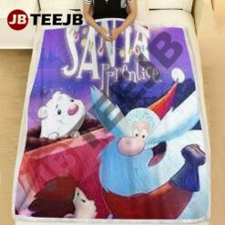 Cute Santa’s Apprentice 3 Blanket