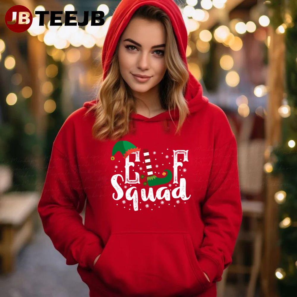 Cute Squad Elf Christmas TeeJB Unisex Hoodie