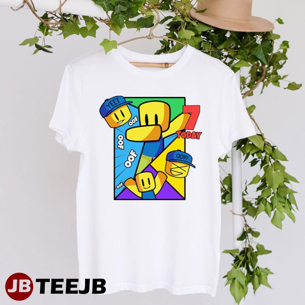 Dabbing Noob Oof Yeet Roblox TeeJB Unisex T-Shirt