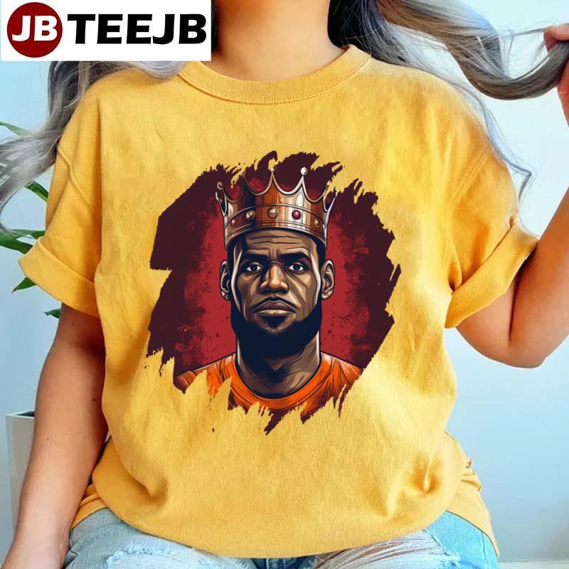 Dark Style King Lebron James Basketball TeeJB Unisex T-Shirt