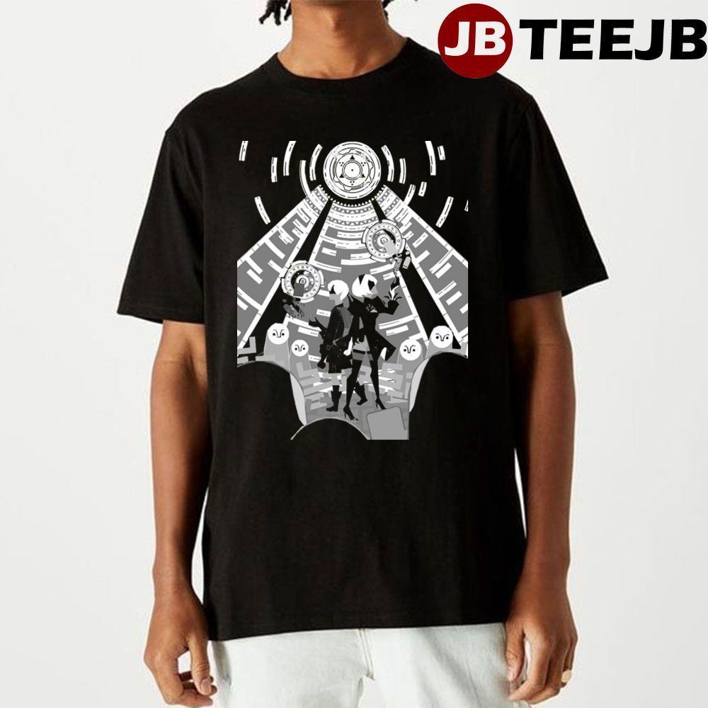 Dark Variant Nier Automata Anime Manga TeeJB Unisex T-Shirt