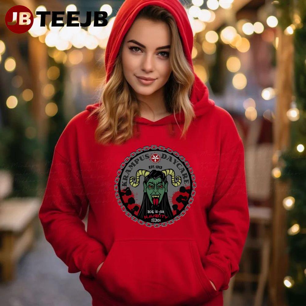 Daycare Krampus Christmas TeeJB Unisex Hoodie