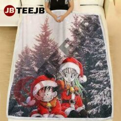 Dragon Ball Manga Christmas 06 Blanket