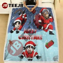 Dragon Ball Manga Christmas 37 Blanket