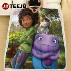 Dreamworks Home For The Holidays 10 Blanket