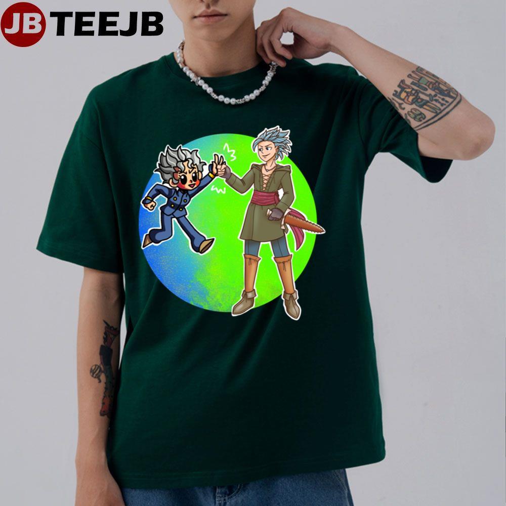 Erik And Koichi High Fiving Dragon Quest TeeJB Unisex T-Shirt