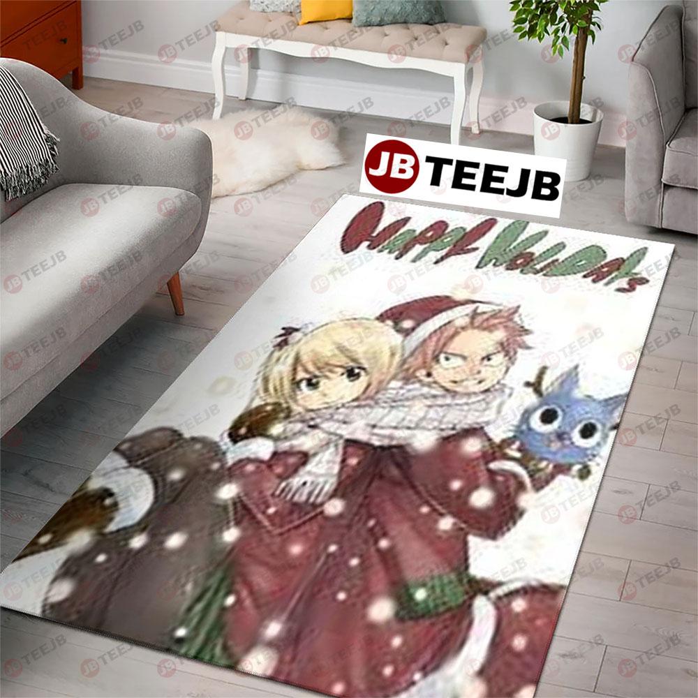 Fairy Tail Anime Christmas 17 Rug