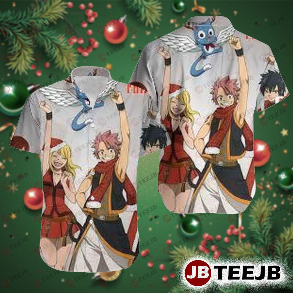 Fairy Tail Anime Christmas 26 Hawaii Shirt
