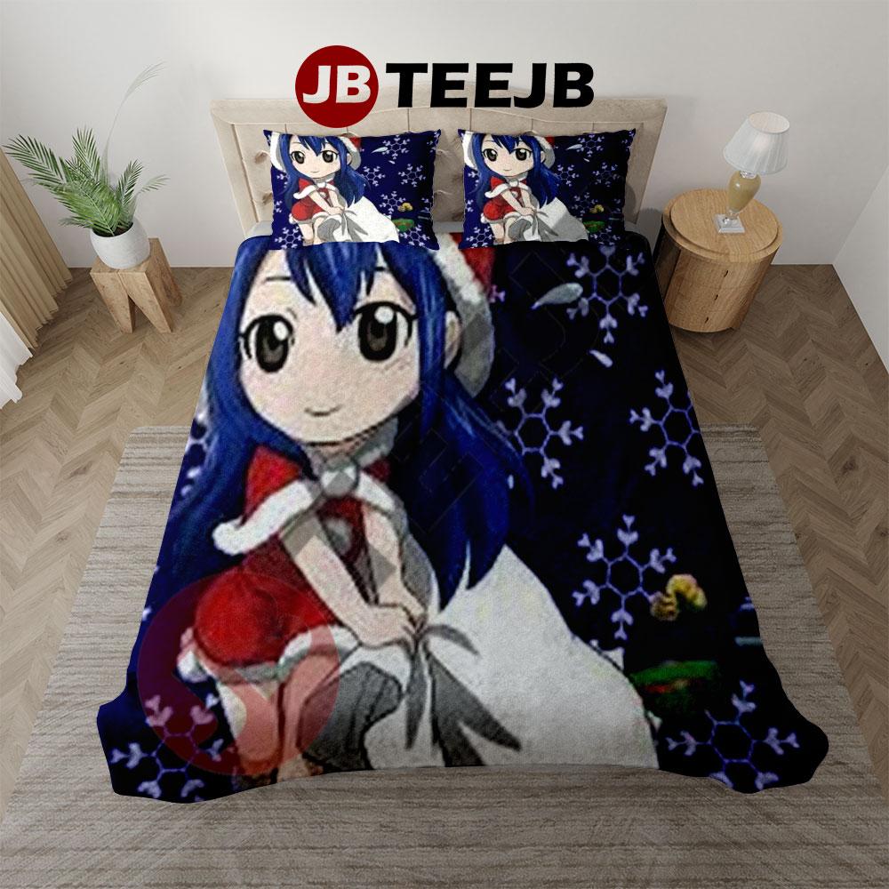 Fairy Tail Anime Christmas 32 Bedding Set