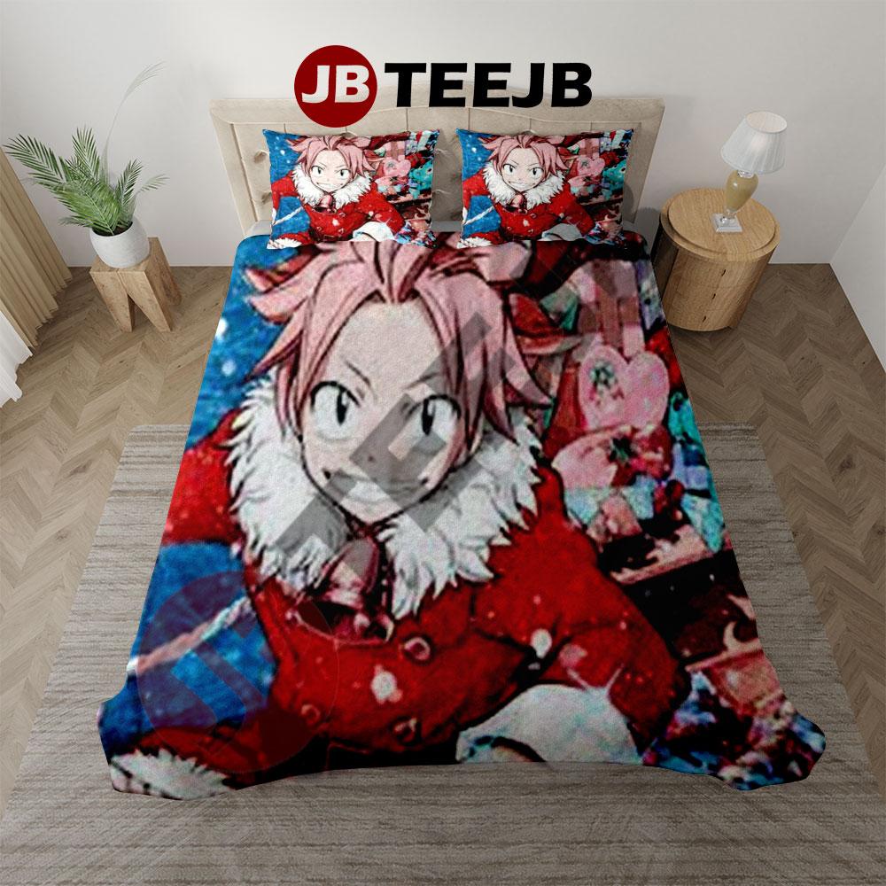 Fairy Tail Anime Christmas 37 Bedding Set