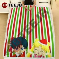 Fanart Sailor Moon Christmas 4 Blanket