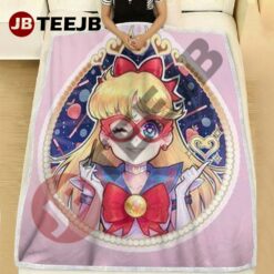 Fanart Sailor Moon Christmas 8 Blanket