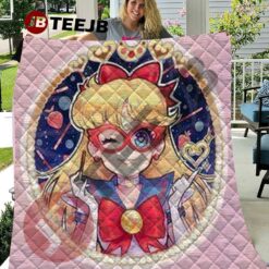 Fanart Sailor Moon Christmas 8 Quilt