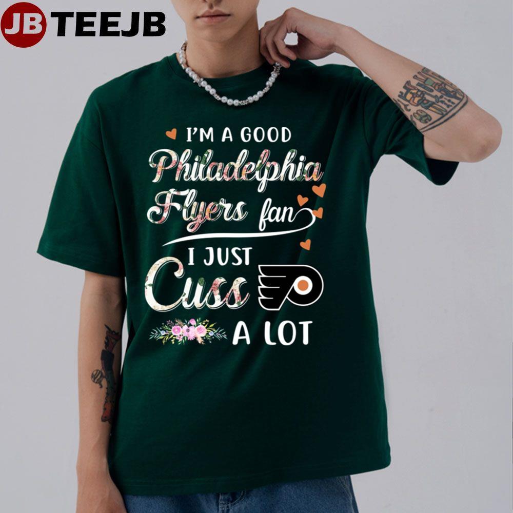 Flower Hockey Philadelphia Flyers TeeJB Unisex T-Shirt