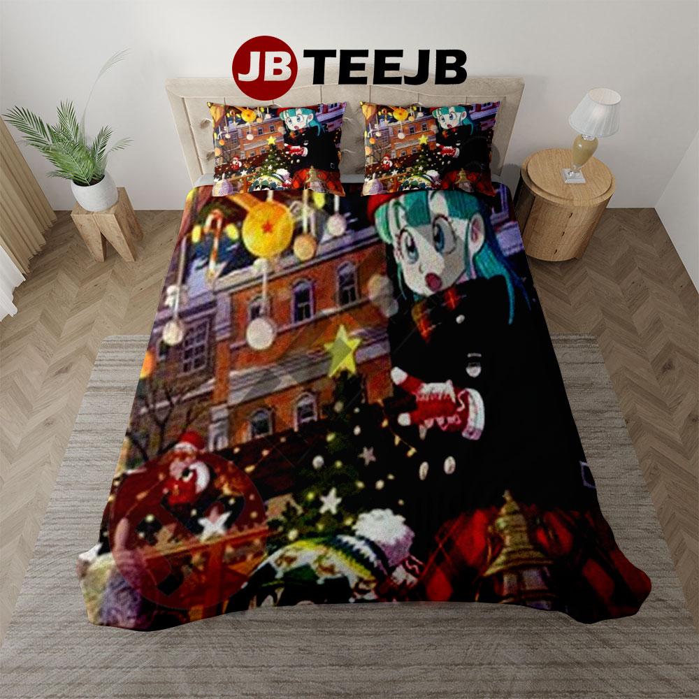 Funny Dragon Ball Manga Christmas 04 Bedding Set