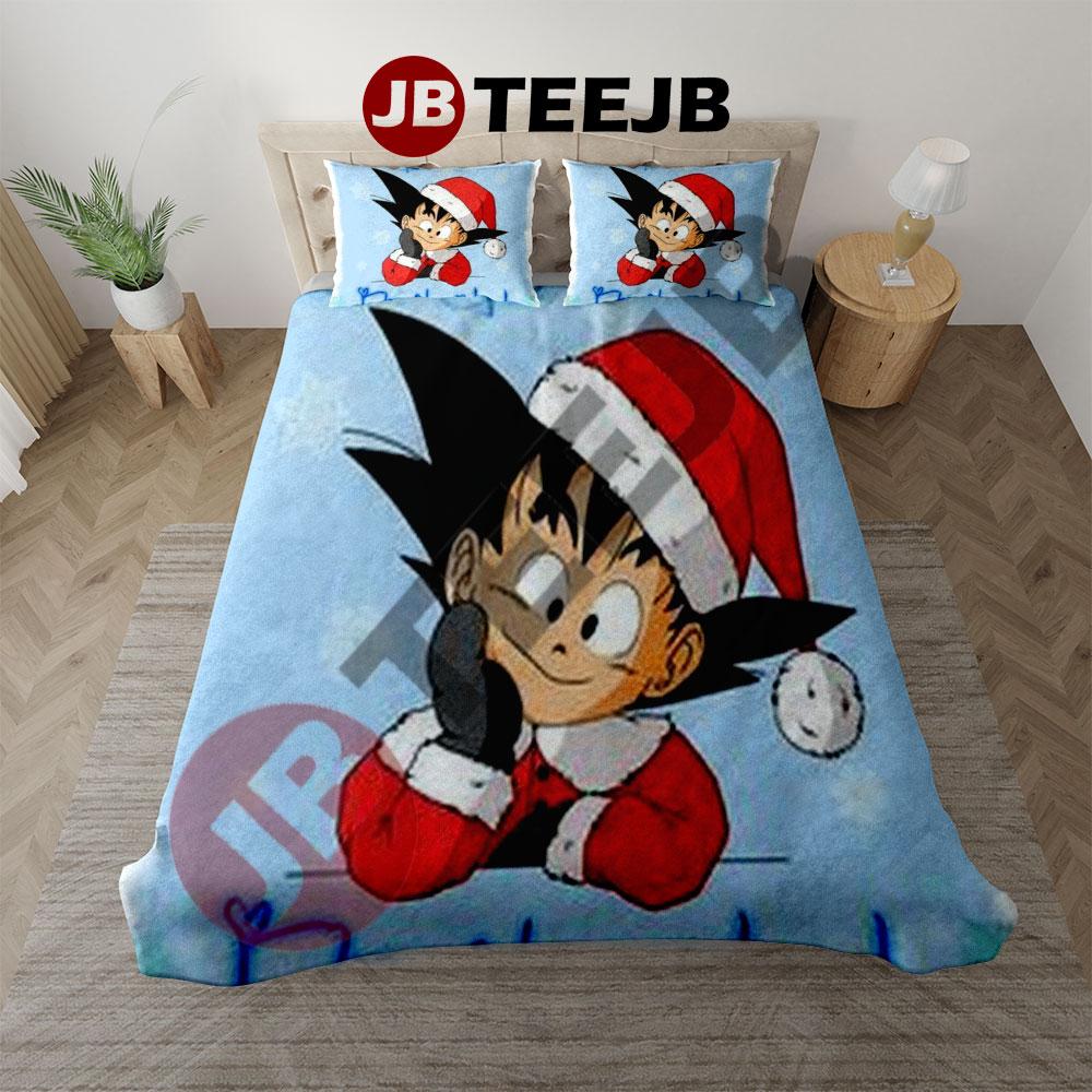 Funny Dragon Ball Manga Christmas 12 Bedding Set