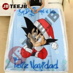 Funny Dragon Ball Manga Christmas 12 Blanket