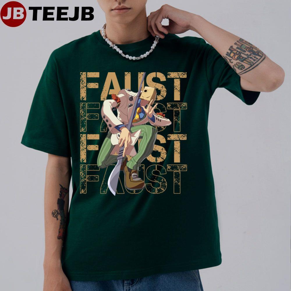 Funny Faust Guilty Gear Anime Manga TeeJB Unisex T-Shirt