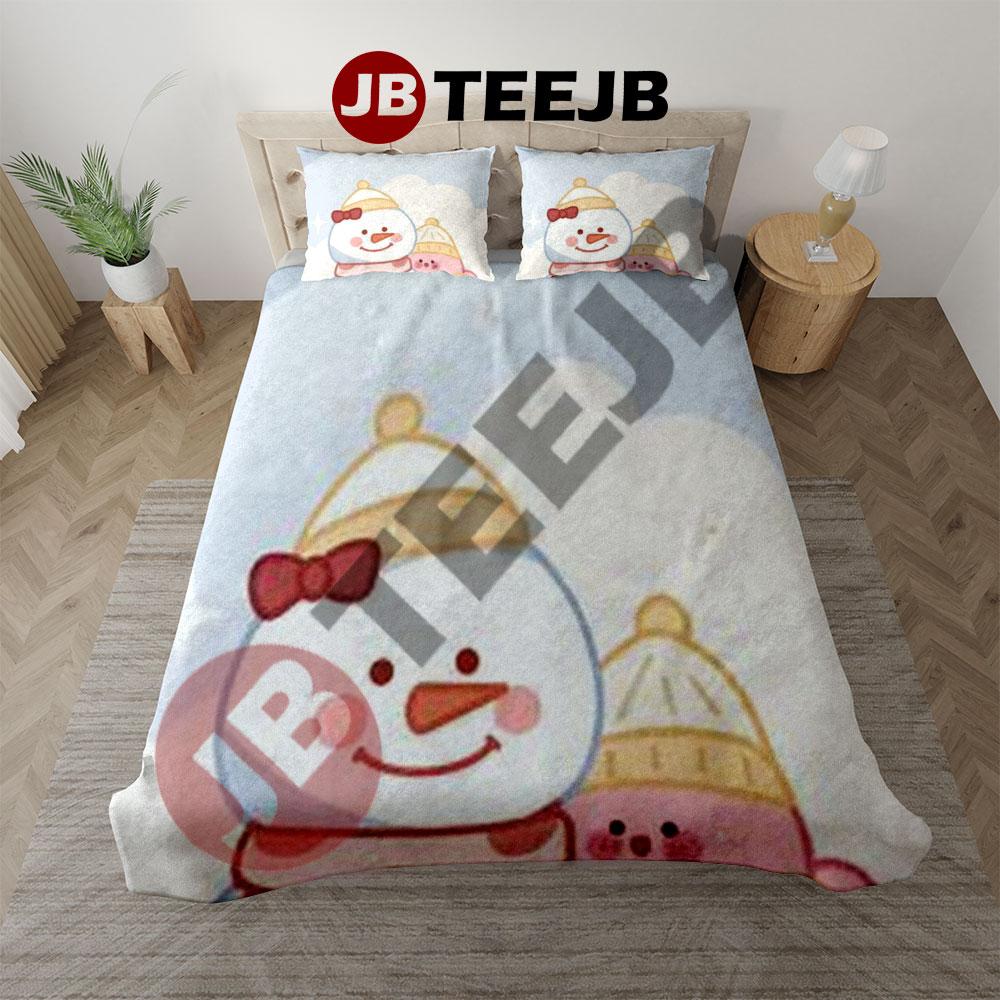 Funny Kirby Christmas 06 Bedding Set