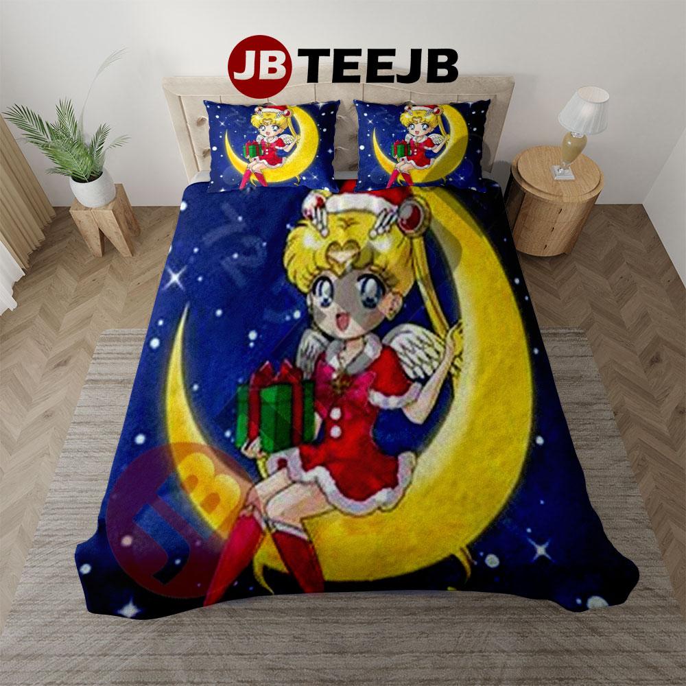 Funny Sailor Moon Christmas 04 Bedding Set