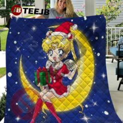 Funny Sailor Moon Christmas 04 Quilt