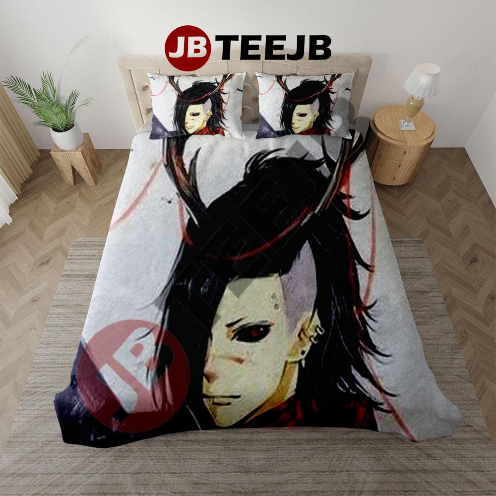 Funny Tokyo Ghoul Anime Christmas 3 Bedding Set