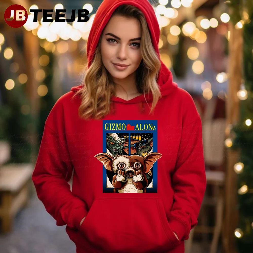 Gizmo Alone Christmas TeeJB Unisex Hoodie