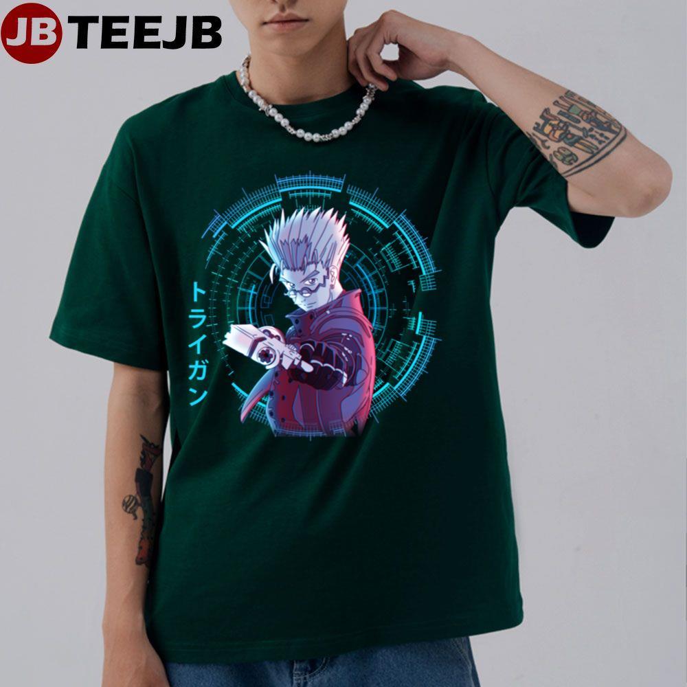 Graphic Vintage Anime Cartoon Trigun TeeJB Unisex T-Shirt