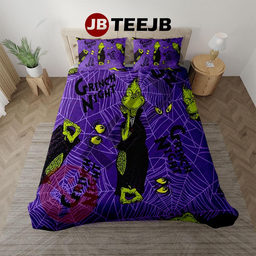 Grinch Night Bedding Set