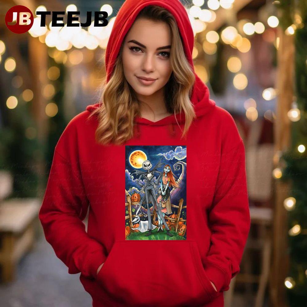 Halloween The Nightmare Before Christmas TeeJB Unisex Hoodie