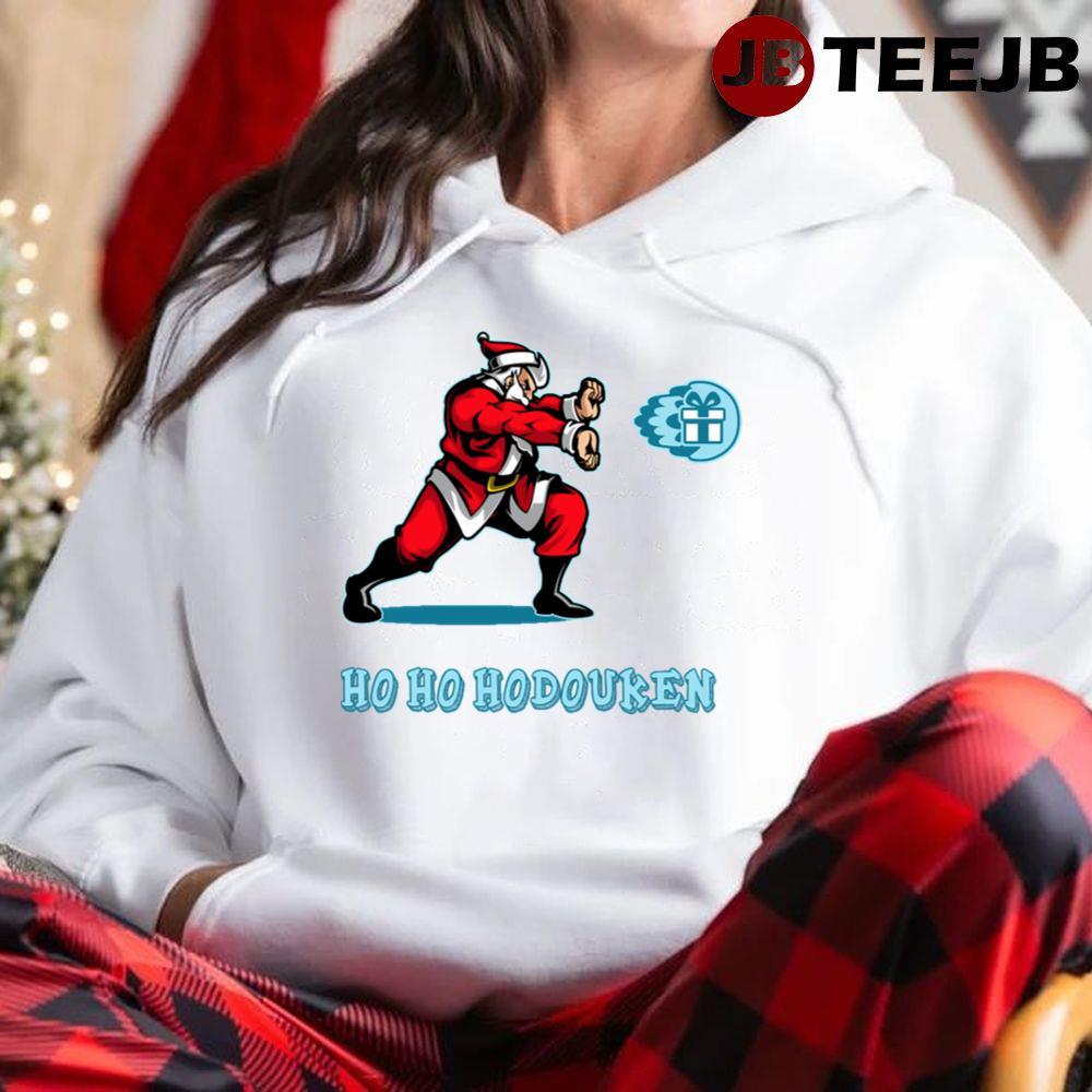 Ho Ho Hodouken Dragon Ball Christmas TeeJB Unisex Hoodie