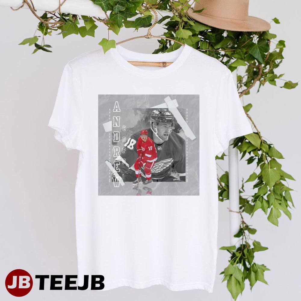 Hockey Paper Red Wings Andrew Copp TeeJB Unisex T-Shirt