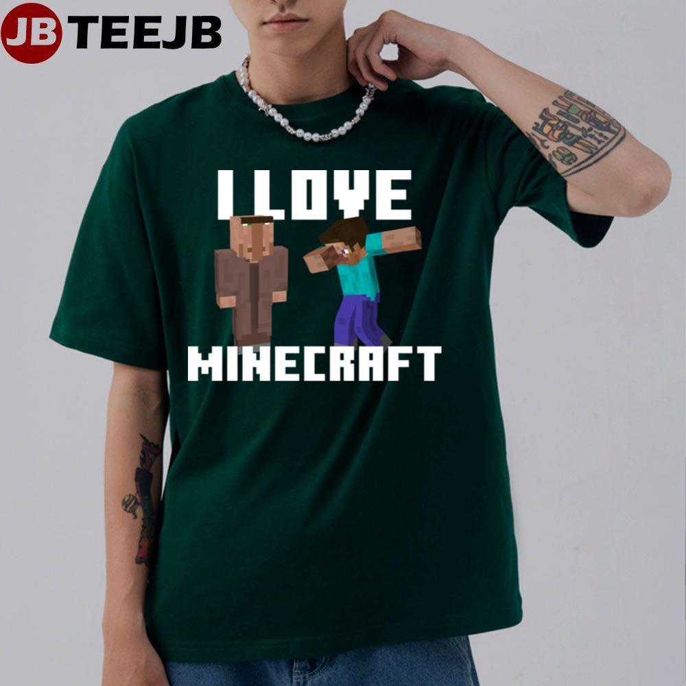 I Love Minecraft TeeJB Unisex T-Shirt