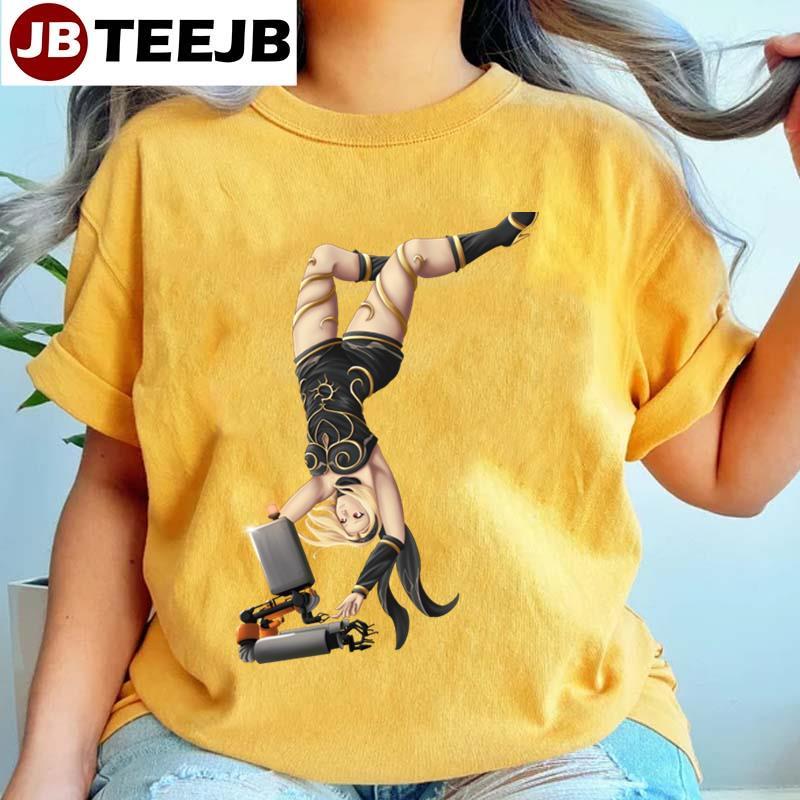 Kat X Pod Nier Automata Anime Manga TeeJB Unisex T-Shirt