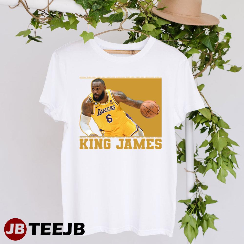 King Is Lebron James Basketball TeeJB Unisex T-Shirt