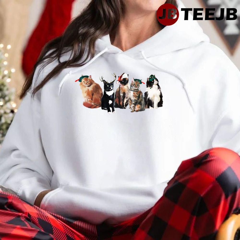 Lover Christmas Cat TeeJB Unisex Hoodie