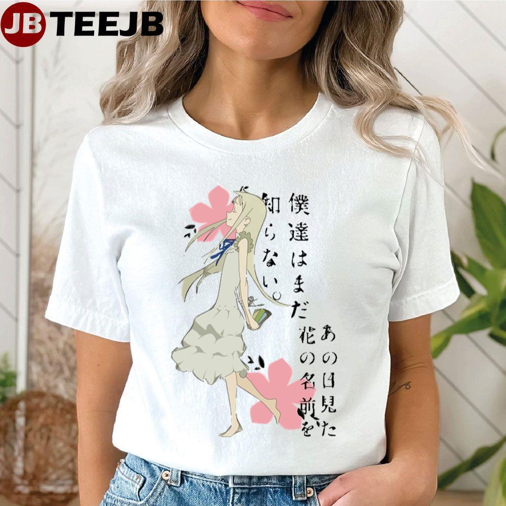 Menma Anohana Anime Manga TeeJB Unisex T-Shirt