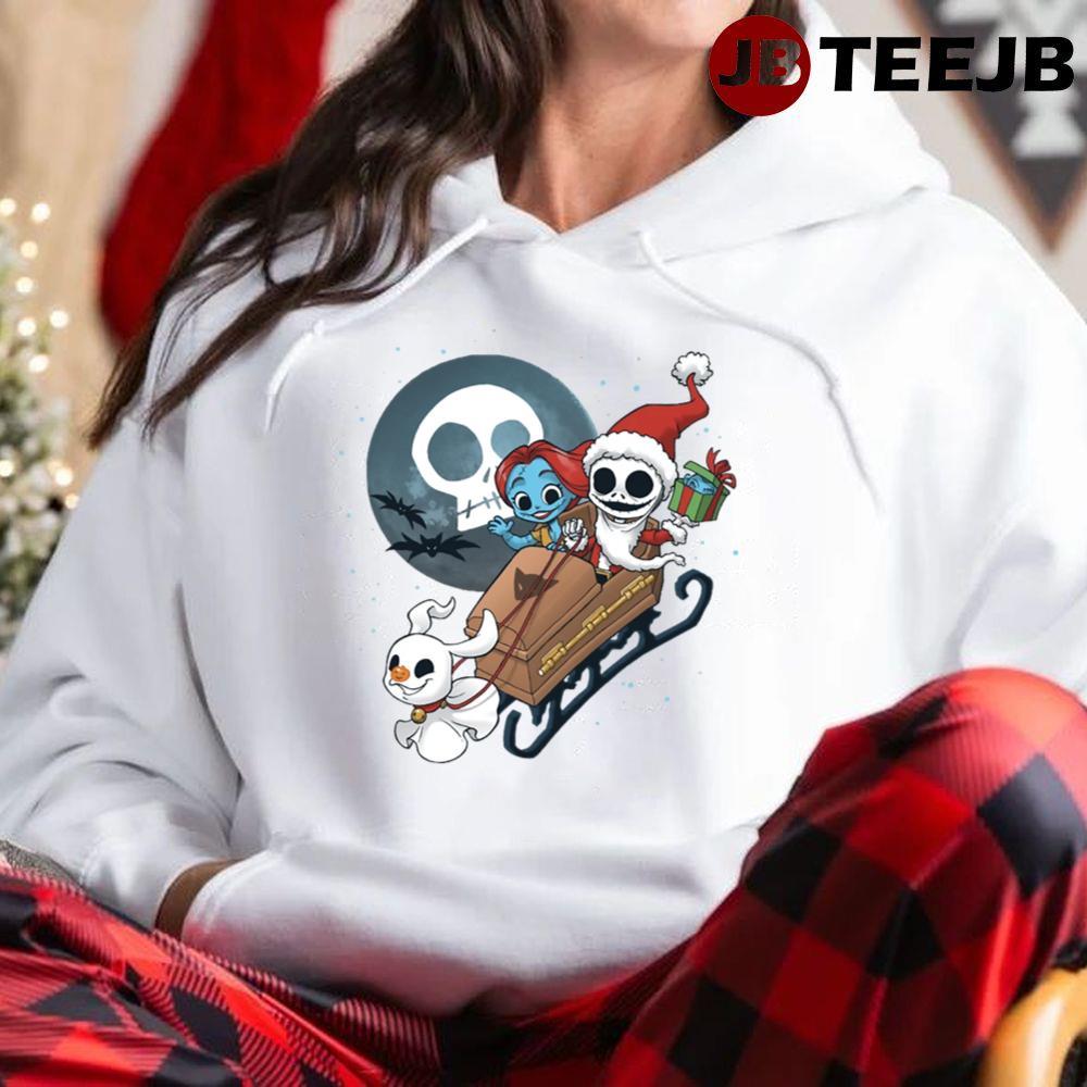 Merry The Nightmare Before Christmas TeeJB Unisex Hoodie