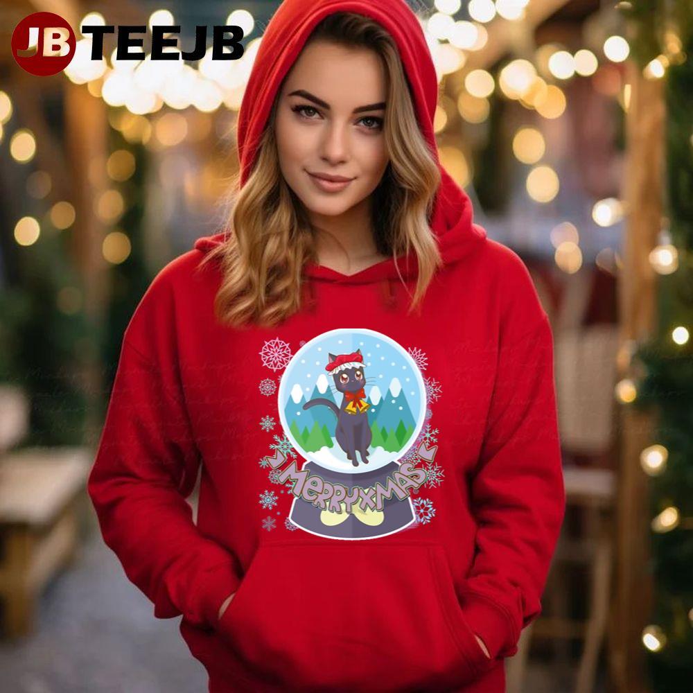 Merry Xmas Luna Sailor Moon Christmas TeeJB Unisex Hoodie