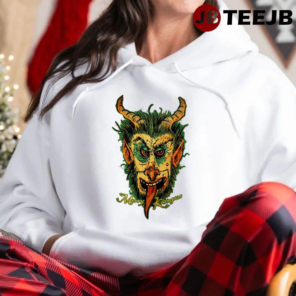 Monster Merry Krampus Christmas TeeJB Unisex Hoodie