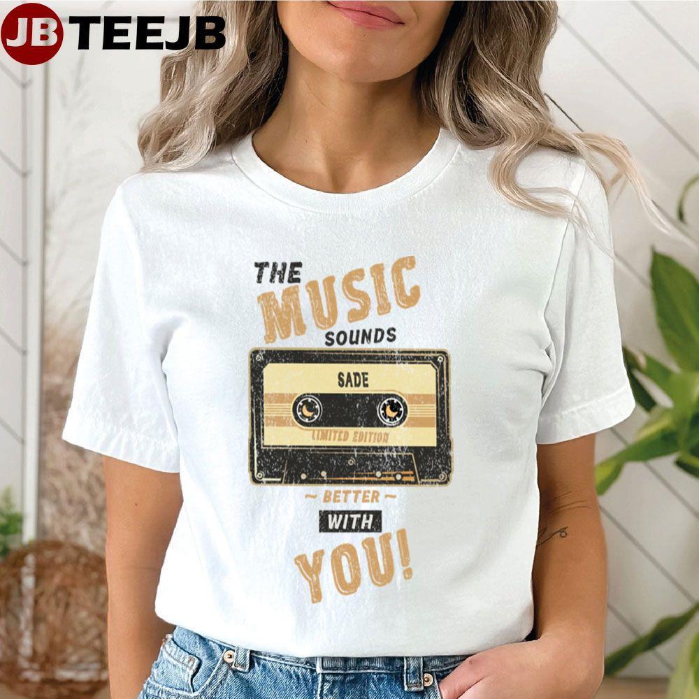 Music Band Cassette Tape Sade TeeJB Unisex T-Shirt