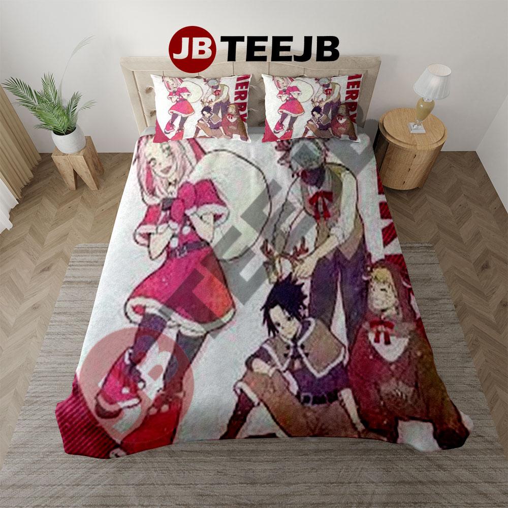 Naruto Manga Christmas 35 Bedding Set