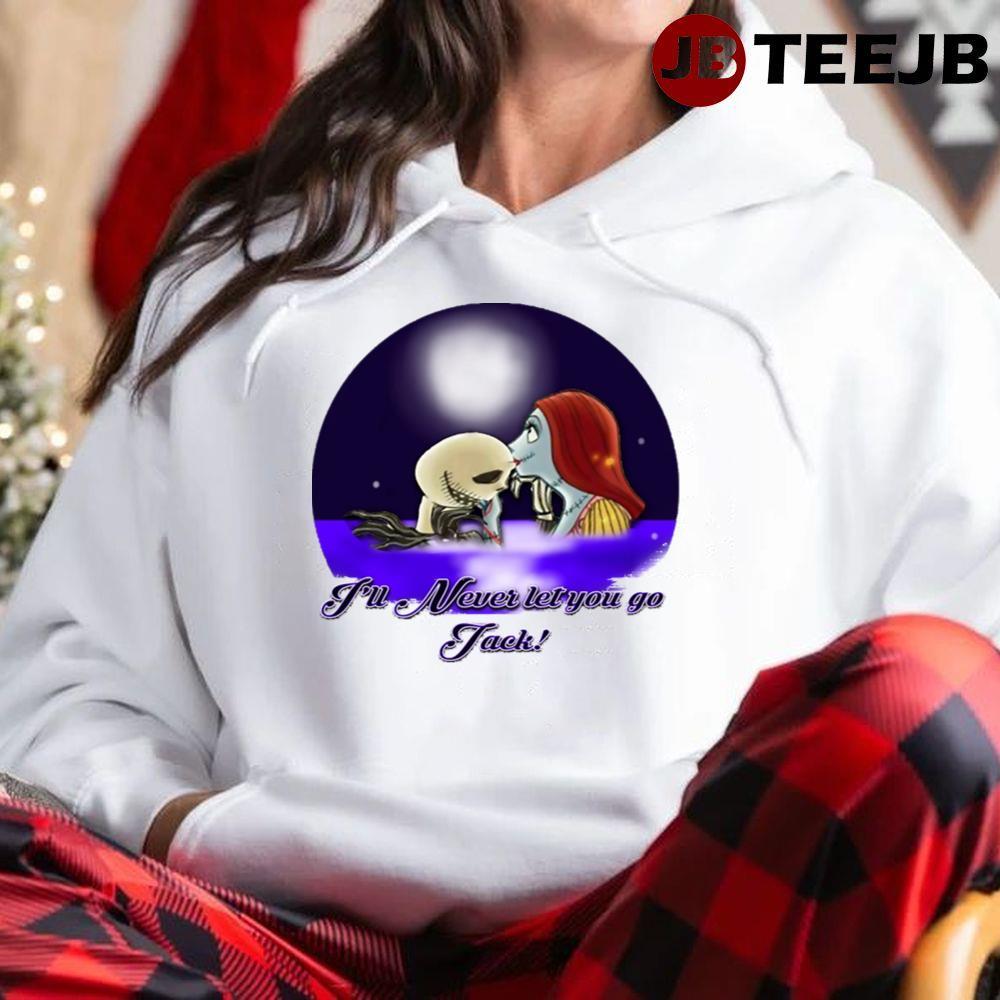 Never Let Go The Nightmare Before Christmas TeeJB Unisex Hoodie